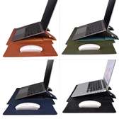 Multifunctional Stand Laptop Sleeve Bag PU Leather