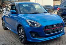 Suzuki Swift RS 2018 blue hybrid