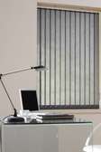 Vertical Blinds Light Grey Fabric for Office Windows