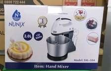 Nunix stand mixer with bowls 2 litres available