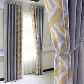 BLENDED HEAVY MATERIAL CURTAINS