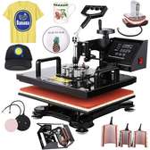 Combo Heat Press Machine 8 In 1 For T-Shirt Printing
