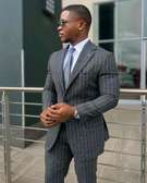 Suiton Tailor Made Pinstriped Suits