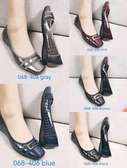 Sparkling beautiful flat shoes