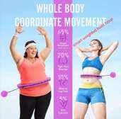 Weighted Hula Hoops 2 in 1 Abdomen Fitness Hula Hoops,