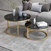 2 in 1 Round modern coffee stools