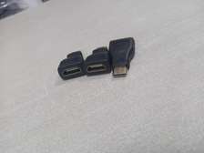 Mini Hdmi-compatible Hd Converter Large To Small Male To Fem