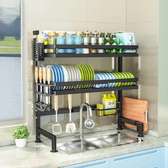 2 layer  over the sink dish drainer   95cm
