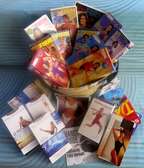 FOR SALE ENTIRE KIKAPU BASKET OF WORKOUT TAPES VCR TAPES COLLECTION!