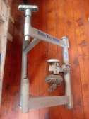 Wheel on trainer & handlebar
