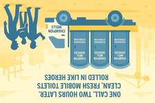 Cleaning services , sanitary bins, ++
