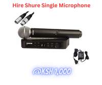 Single mics for hire