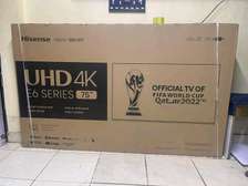 75 inches Hisense Smart UHD Television +Free TV Guard