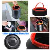Collapsible car dustbin