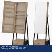 Lazava LED Full-length Mirror Jewelry Cabinet D...