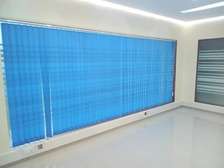 Office blinds/curtains.