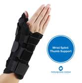 Wrist splint with thump support
