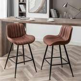 Gucca High height kitchen/ leather stools