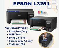 Epson EcoTank L3251 A4 Wi-Fi All-in-One Ink Tank Printer.