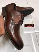 BROWN LEATHER SHOES