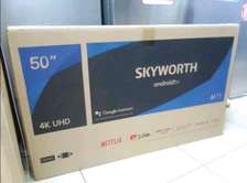 50 Skyworth smart UHD Television Frameless - New