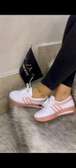 Red,pink,blue & pink laced ladies loafers