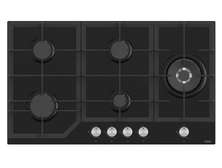 Mika Built-In Gas Hob, 90cm, 5 Gas with WOK, Glass