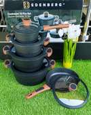 10pcs Edenburg  Nonstick cookware set with Wooden handle*
