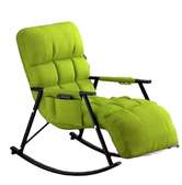 Luxury Reclining Metal Framed Rocking Chair
