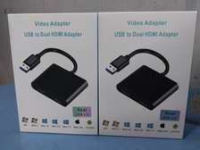 USB 3.0 To Dual HDMI Adapter, External Video Card HDMI Dual