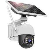 4G simcard solar enabled intelligent cctv camera