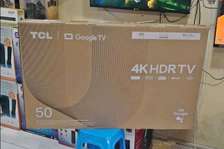 50 TCL Google TV UHD 4K Frameless