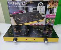 Double Induction plate cooker