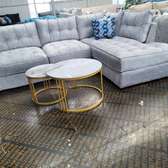 L set with spring cushion