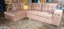 Modern corner seat sofa with cup holders