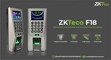 ZKTeco F18 Time Attendance Reader Access Control System