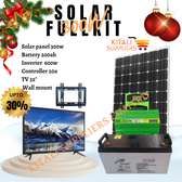 300w solar fullkit with tv 32"