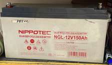 12V 1500AH Nippotec Solar battery