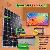 300w solar fullkit with 43"