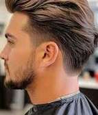 Modern Undercut Fade Men's Haircut Short Sides
