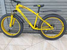 Firetrek fat bike size 26*4.0  Yellow