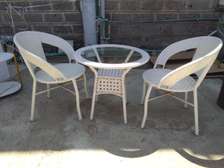 Modern balcony set dinning