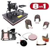 8 in 1 Heat Press Machine 12x15 inch Digital