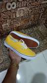 Original Musturd Yellow Vans Shoes - Double Sole