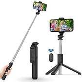 Portable Selfie Stick Stand with a Free Bluetooth Shutter