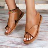 Ladies Leather sandals Sizes :37-42