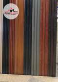 Flutted wall panels different colors