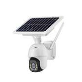 4G GSM Simcard Solar Powered PTZ 360 Degrees CCTV Camera.