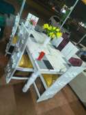6seater Dinning set solid wood