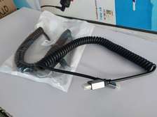 4k Coiled Micro HDMI Cable;Coiled Spring Micro HDMI To Full